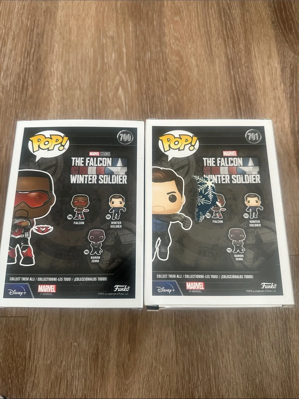 Funko POP! Falcon & Winter Soldier Figures
